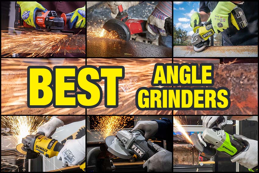 Best Angle Grinder for Grinding Concrete Top Picks for 2024 • Tools First