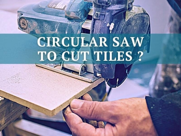 cut tile with a circular saw