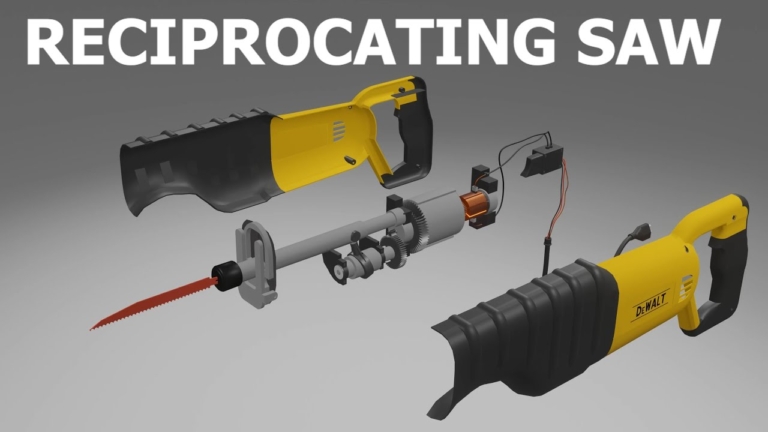 how a reciprocating saw works