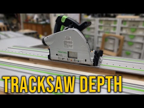 how deep can a track saw cut