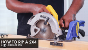 how to rip a 2x4 with a circular saw