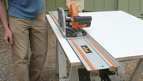 how to use a track saw