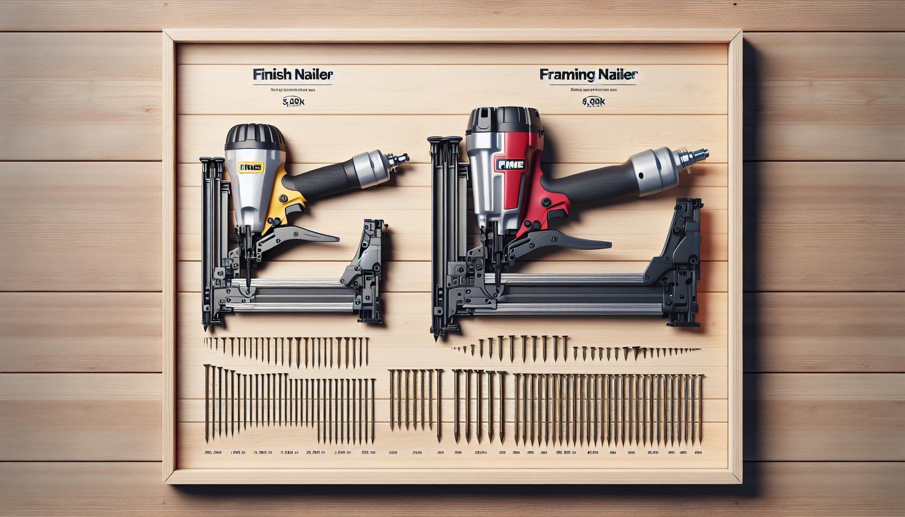 Finish vs Framing Nailer Key Differences Explained • Tools First