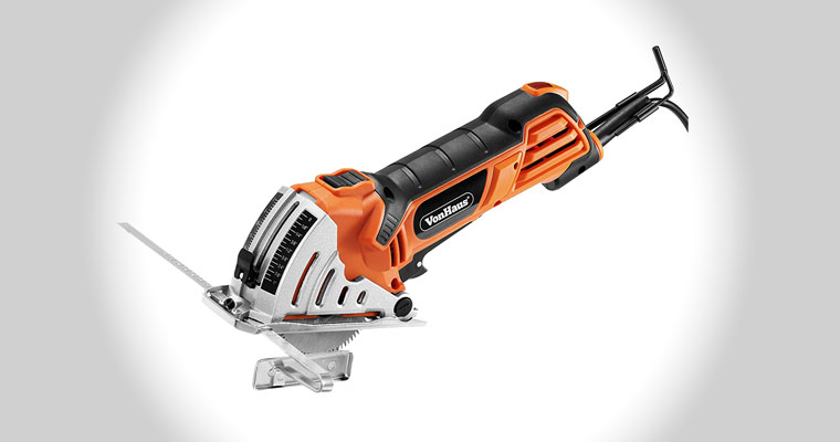 vonhaus 4.5-amp mini circular saw