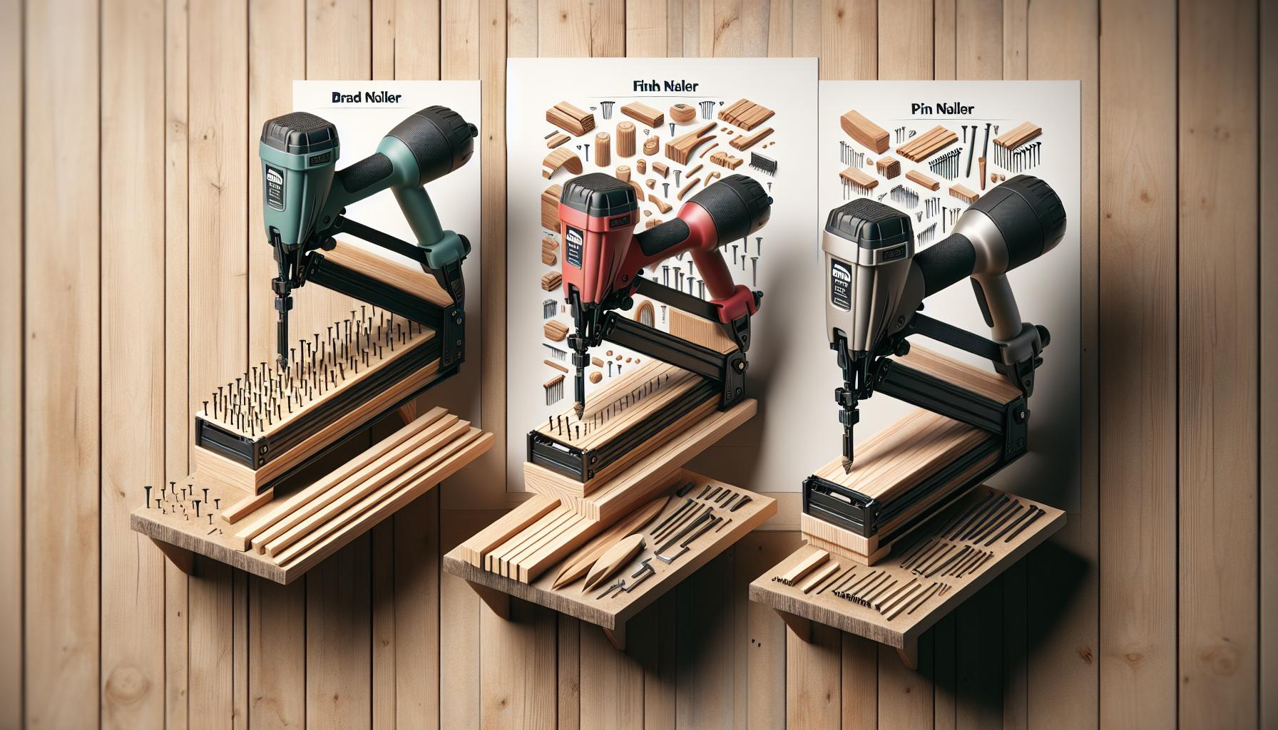 Brad vs Finish vs Pin Nailer Choose Right for Woodwork • Tools First